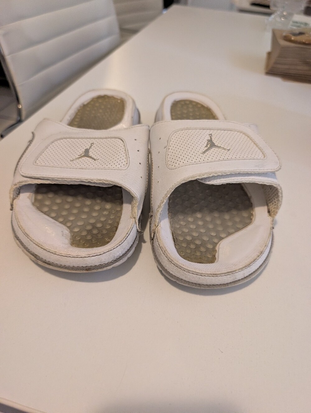 Jordan Hydro V Slides Retro White 343104-105